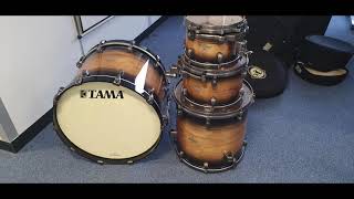 Video thumbnail for Tama Starclassic Maple kit in Natural Pacific Walnut Burst by David Miller