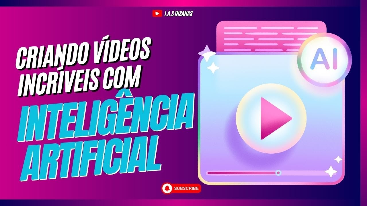 Criando VÍDEOS INCRÍVEIS com Inteligência Artificial