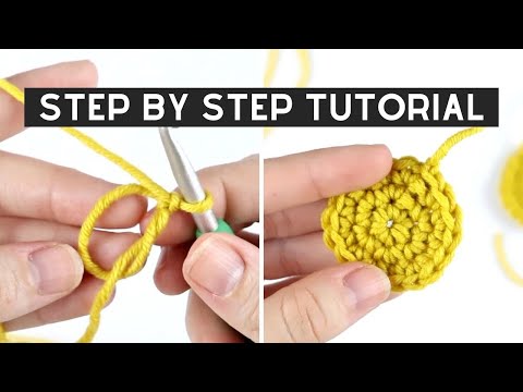How to Crochet a MAGIC RING for Beginners | EASIEST WAY + Magic Circle Alternative
