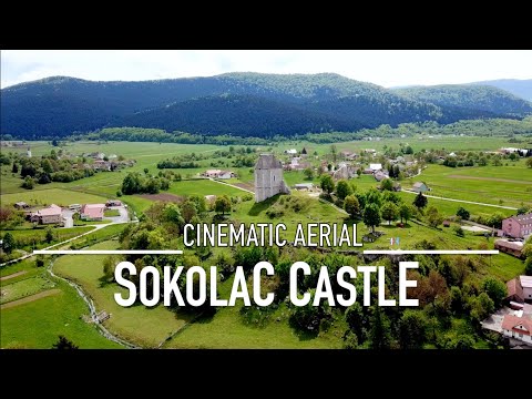 BRINJE SOKOLAC Drone 4K 🇭🇷 CROATIA HRVATSKA Ultra HD Aerial