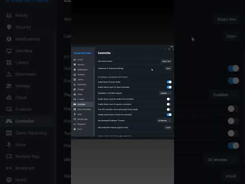 Best Controller settings for Steam