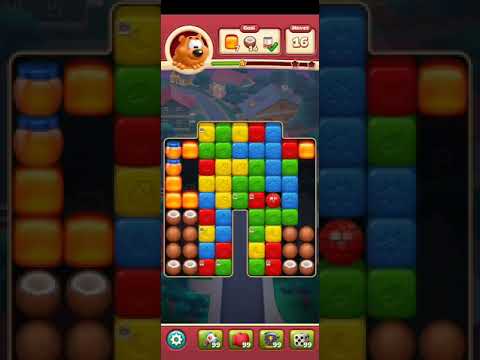 Toon Blast Level 1694 No Boosters Series