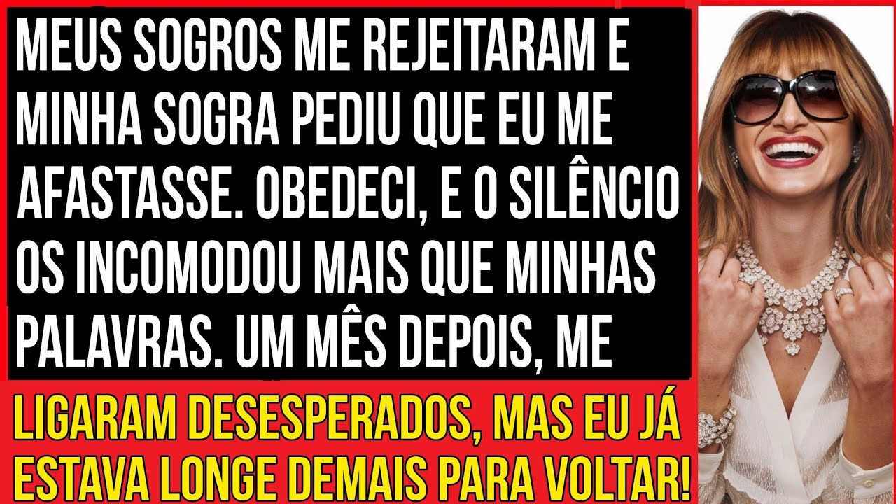 Meus sogros rejeitaram firmemente qualquer relacionamento comigo. Minha sogra até me disse...
