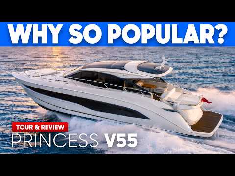 Inside the 100th Princess V55: Why This Sets the Standard?! | YachtBuyer POV Tour & Review