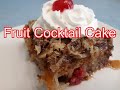 Fruit Cocktail Cake  Granny Thompson Recipe