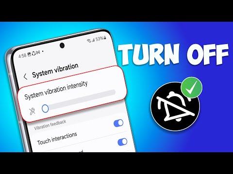 How to Turn Off All Vibration Settings on Samsung Galaxy | Stop Vibration on Samsung