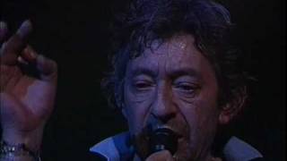 Video thumbnail of "Serge Gainsbourg - Bonnie and Clyde live au Casino De Paris (1985)"