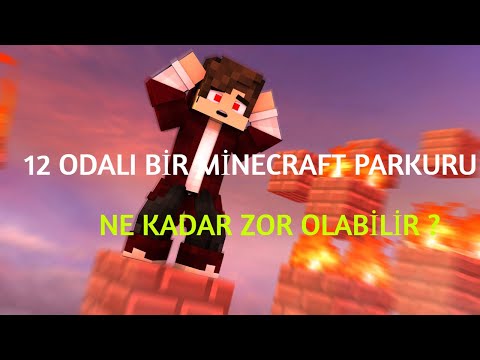12 ODALI BİR MİNECRAFT PARKURU NE KADAR ZOR  OLABİLİR ?