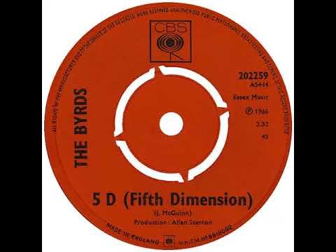 UK New Entry 1966 (250) The Byrds - 5D (Fifth Dimension)