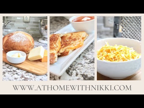 HOW TO MAKE THE PERFECT GRILLED CHEESE SANDWICH | LUNCH IDEAS