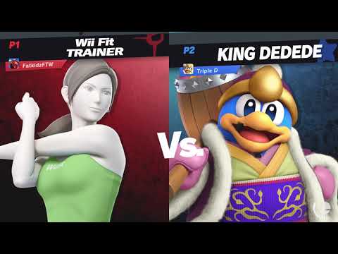 CWA Wifi Weekly 27 Losers Round 2 - Fatkid (Wii Fit Trainer) vs Triple D (King Dedede)