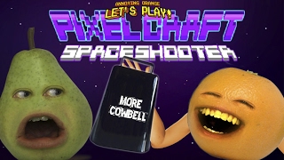 Annoying Orange Plays - Pixel Craft Space Shooter: MORE COWBELL!