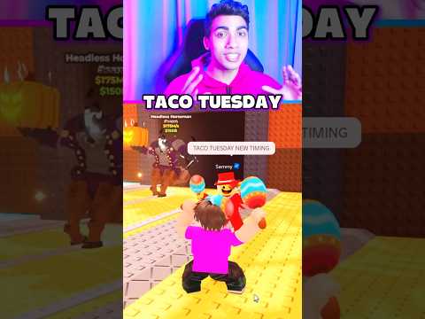 TACO TUESDAY TIME IN STEAL A BRAINROT 😱