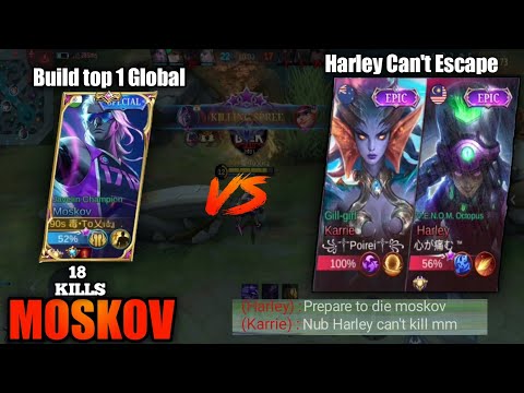 Supreme No.1 Moskov | Top 1 Global Moskov Gameplay | Best Build 2022 | MLBB