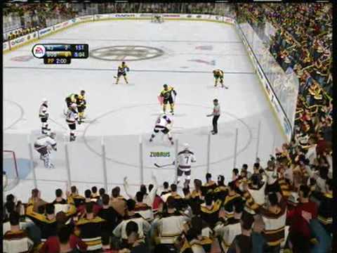 NHL 09: NJD vs BOS (Period 1)