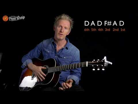 How to Tune Your Guitar To Open D Tuning |  Vestapol