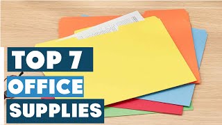 Top 7 Must-Have Office Supplies for Every Professional