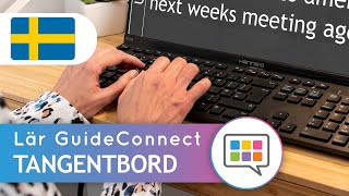Lär GuideConnect - Tangentbord