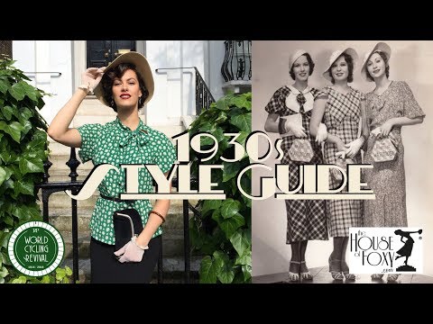 Vintage Style Guide (1930s Day Wear Look)⎟VINTAGE TIPS & TRICKS