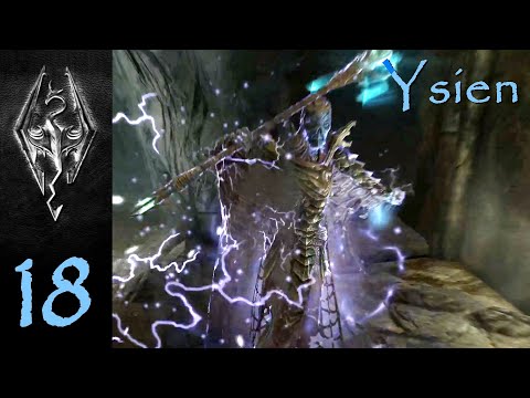 Skyrim Legendary difficulty Pure Mage Let's play #18 "Labyrinthian"