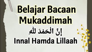 Download lagu Mukaddimah Innal Hamda Lillah mp3 Download lagu Mukaddimah Innal Hamda Lillah mp3