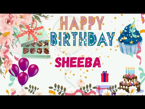 Sheeba Happy Birthday
