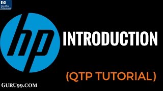 HP UFT/QTP Tutorial 1 : Introduction