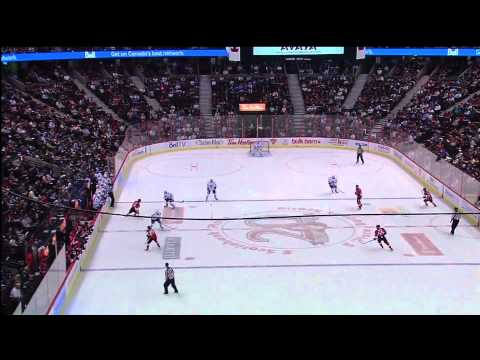 Leafs @ Senators - Mikhail Grabovski Scores Shorthanded - 110927