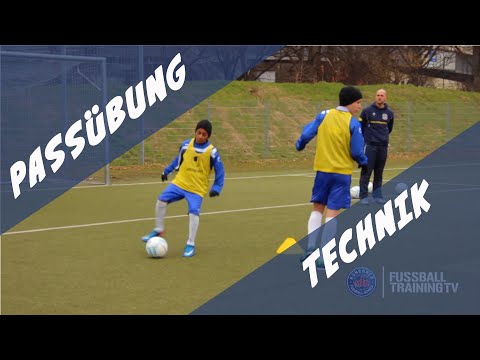 Passübung: Wenden im Spielaufbau 1