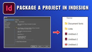 How to Package a Project in InDesign 2026
