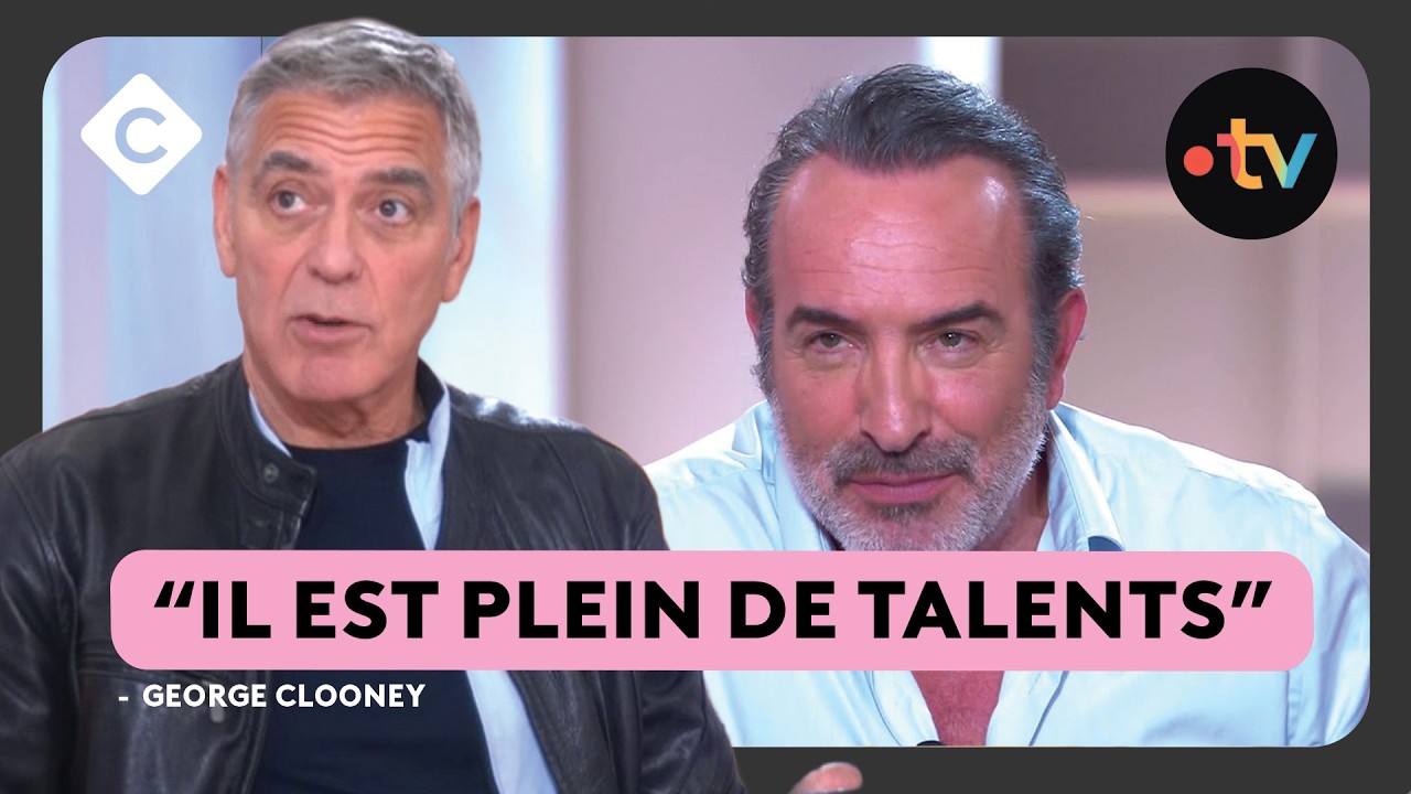 Jean Dujardin raconte son amitié avec George Clooney