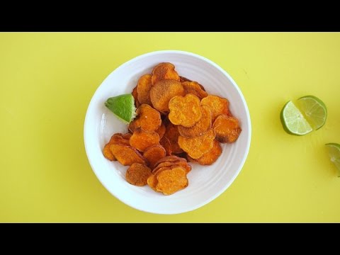 Simple Oven-Baked Sweet Potato Chips - Martha Stewart