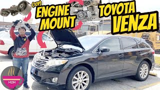 How to: Top Engine Mount on a 2011 Toyota Venza (aka Torque Mount) 2.7L 4 Cylinder 2wd engine