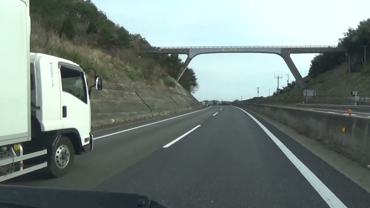 東北自動車道　福島西IC　⇒　磐越自動車道　阿武隈高原SA　2024/04/11