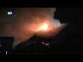 Grote uitslaande brand verwoest huis in Uitgeest
