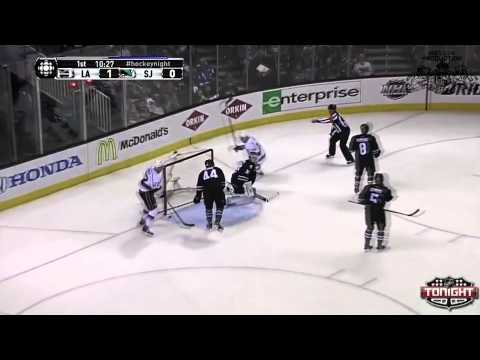 Los Angeles Kings @ San Jose Sharks Game #2 WCR1 StanleyCup Playoffs 2014
