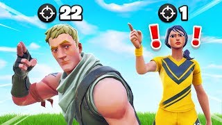 This 6YR Old *CARRIED* a PRO (and me) In Fortnite lol