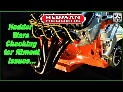 Hedder Wars Fitment:Pre-engine install 2" primary Hedman Hedders #30 454 Big Block Performance Build
