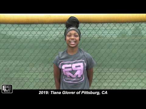 2019 Tiana Glover Shortstop and Outfield Softball Skills Video