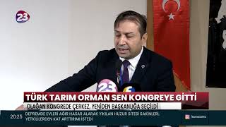 TÜRK TARIM ORMAN SEN KONGREYE GİTTİ