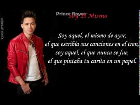 Soy El Mismo - Prince Royce (Letra)