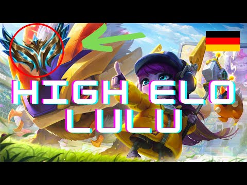 Lulu Guide german Challenger 🥇 Support High Elo Gameplay Analyse Tipps Runen 2022 Ranked League S12