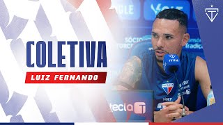 🎙 COLETIVA COM LUIZ FERNANDO COM FOCO NO CRB PELA COPA DO BRASIL