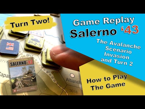 Salerno 42 Play through Turn 2