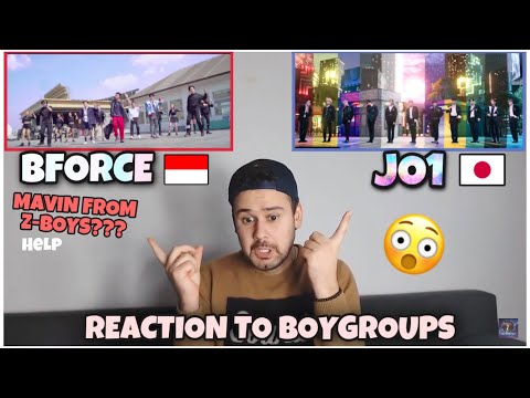 Reaction to Boygroups: JO1 - Shine a Light (J-POP) vs. BFORCE - Together Stronger Better (I-POP)