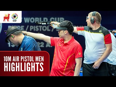 Highlights | 10m Air Pistol Men Final - ISSF World Cup Lima