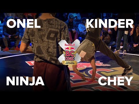 CHEY vs KINDER vs NINJA vs ONEL / PRELIM / RED BULL BC ONE 2017 LAST CHANCE CYPHER