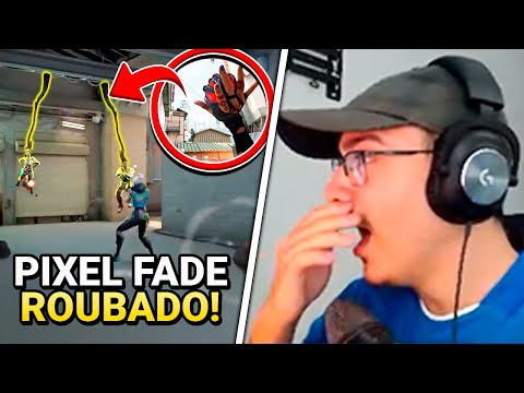 NOVO PIXEL ROUBADO DE FADE NA SPLIT (200QI)! TTEUW FICA SURPRESO COM JOGADA - VALORANT CLIPS