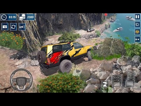 Offroad 4x4 Uphill Jeep Driving Simulator 3D - SUV Hammer Mountain Drive - AndroidGamePlay