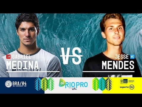 Gabriel Medina vs. Jesse Mendes - Round Two, Heat 3 - Oi Rio Pro 2017